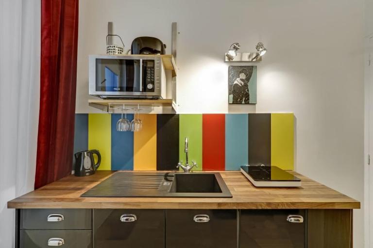 A Sweet Studio In Montparnasse - Boulevard Du Montparnasse Paris Dış mekan fotoğraf